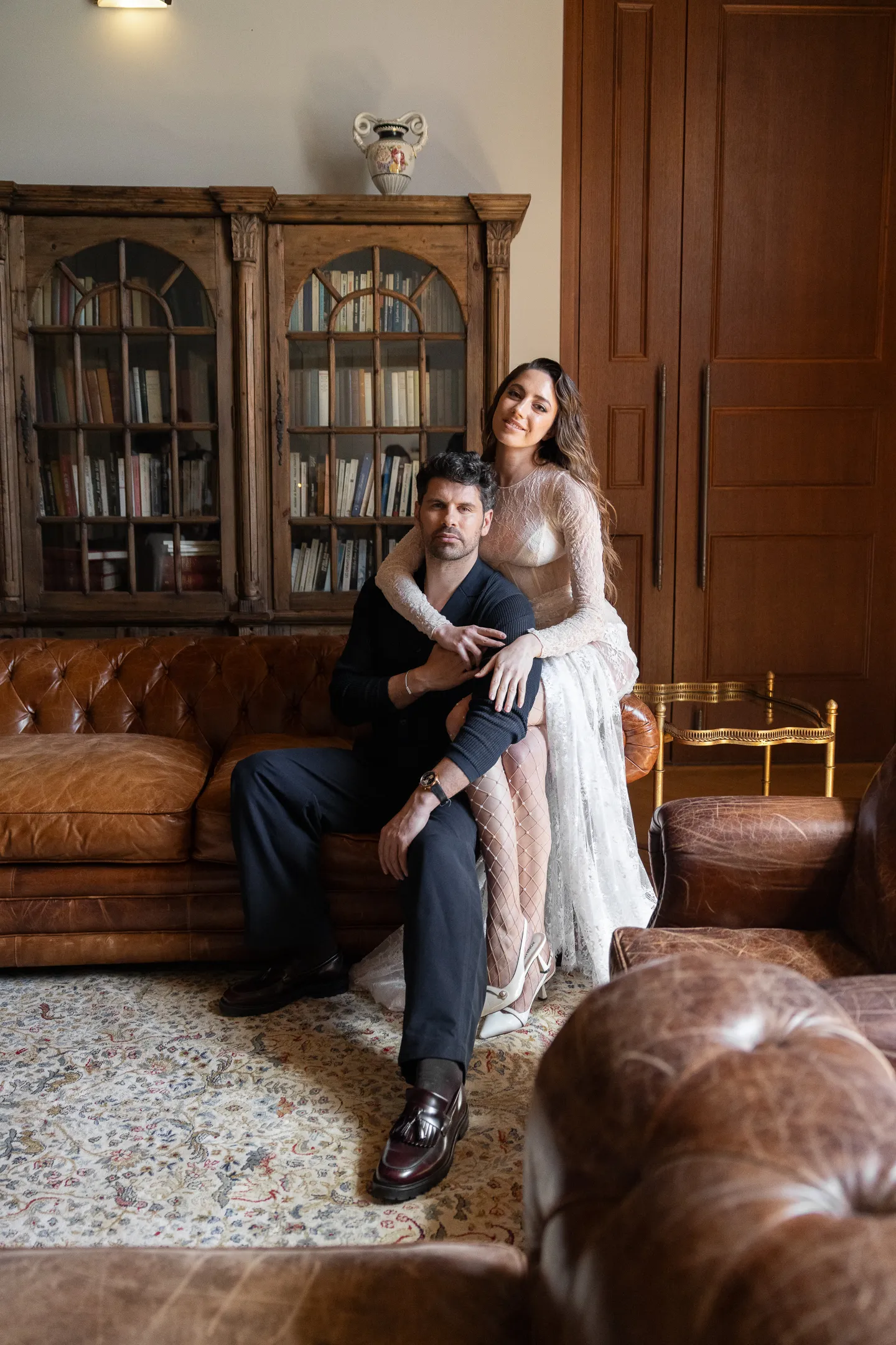 Guest celebration moment at Château de Jalesnes, France (photo 16)