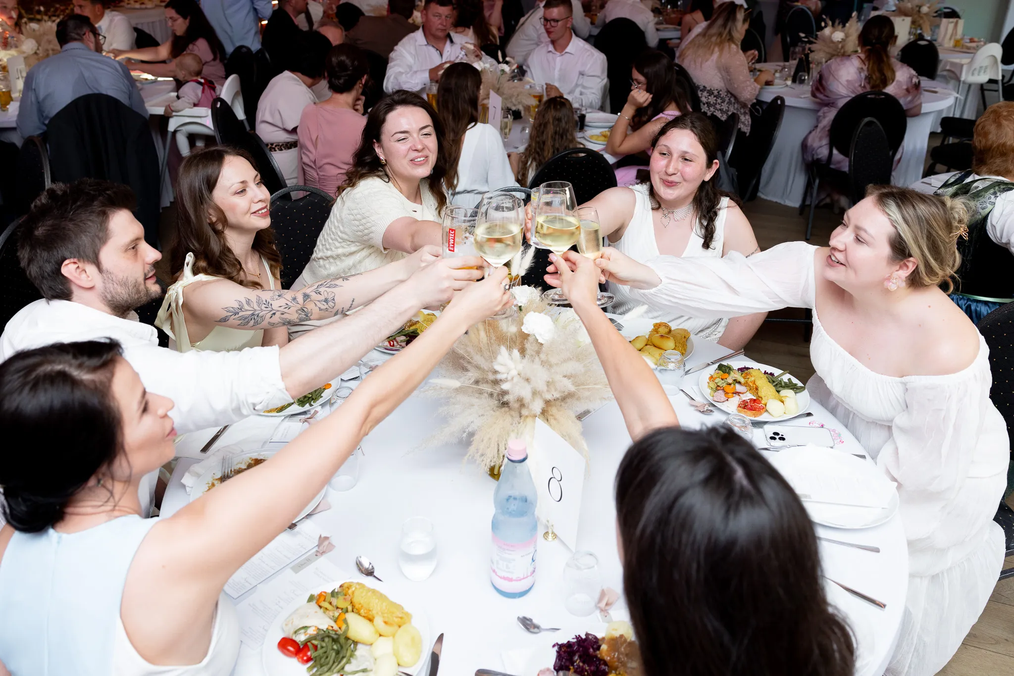 Guest celebration moment at Liebermann Villa, Berlin-Wannsee, Germany (photo 34)